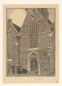 霍恩 Noorderkerk 教堂西立面