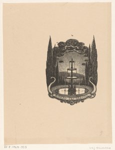 菲耶索莱 Riposo dei Vescovi 别墅中的水池
Riposo dei Vescovi（物上标题）