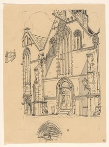 霍恩 Noorderkerk 教堂西立面 作者 维南德·奥托·扬·纽文坎普