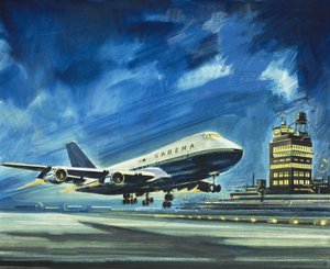 萨贝纳航空公司客机 作者 威尔夫（20世纪）哈代