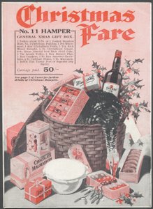 圣诞礼篮，约1920年