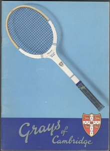 剑桥格雷公司的体育设备，1940年代