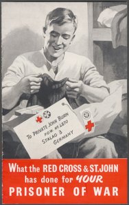 红十字会战时广告，1940年代