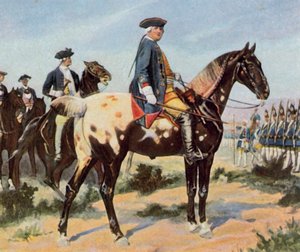 士兵普鲁士国王腓特烈-威廉一世