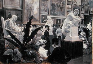 在1882年的维也纳国际艺术展上
