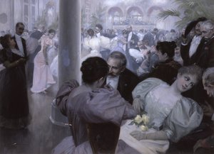 温泉屋舞会 作者 威廉·高斯（Wilhelm Gause）
