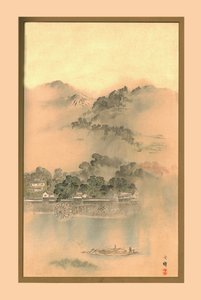 淀河上的春日，c1870，1886年