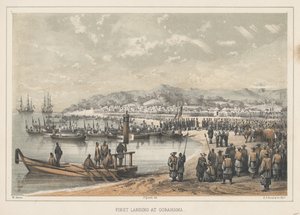 1855年Gorahama第一次登陆 作者 威廉·约瑟夫·海涅