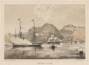 詹姆斯敦，圣赫勒拿，1855年 作者 威廉·约瑟夫·海涅