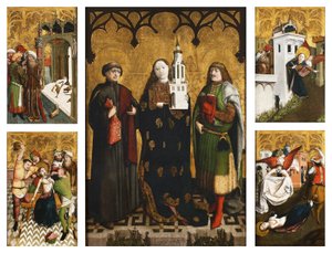 圣芭芭拉祭坛 作者 威廉·卡尔泰森