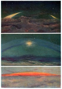 土星环，约 1880 年（雕刻）