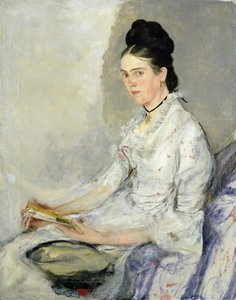 伯爵夫人Rosine Treuberg，1878年 作者 威廉·玛丽亚·胡贝图斯·莱布尔