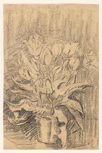郁金香花瓶 作者 威廉穆斯·约翰内斯·斯蒂恩霍夫
