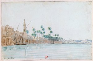 埃及曼法罗特》，19世纪 作者 威尔金森