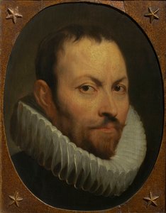 尼古拉-罗科克斯的肖像。 作者 威利伯特