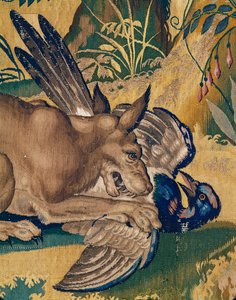 狗杀鸟（挂毯） 作者 