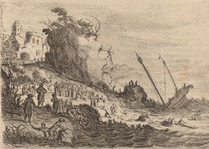 圣保罗在马耳他岛遇难，1634年。
