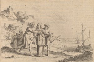 绑架欧罗巴》，1634年。 作者 威廉·巴斯