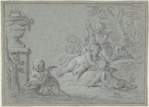 花瓶风景中的普蒂 作者 威廉·比尔德戴克