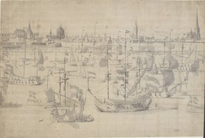 荷兰舰队 1658 年哥本哈根之红 作者 威廉一世范德维尔德