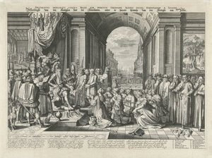 阿尔瓦的暴政，约 1569 年
Delineatio deplorati status Belgy sub immensa tirannide Albani ducis, Ferdinandi a Toledo（物上标题）
描绘在阿尔瓦公爵的残酷暴政下荷兰的悲惨状况（标题在实物上 作者 扬·彼得斯。范德文纳