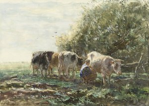 The Milking Pen 作者 威廉·马里斯