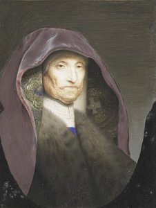 一位老妇人的肖像，据说是伦勃朗的母亲 作者 Jan Lievens（复制后）