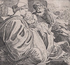 圣家族的休息，约1615年。