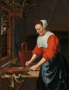 女仆 作者 威廉·范·奥德克肯