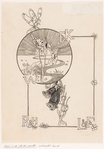 装订设计：克纳波特、埃米莉-C.，《植物世界的景观》，1893 年