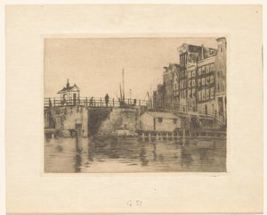 阿姆斯特丹 Kraansluis 景观 作者 威廉·阿诺杜斯·维特森
