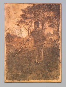 牧羊人倚杖而立 作者 威廉·阿诺杜斯·维特森