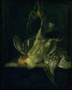 死掉的白色公鸡 作者 威廉·范·阿尔斯特