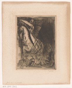 圣乔治与龙 作者 Willem van Konijnenburg（艺术家签名）