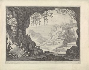 山洞景观 作者 威廉·范尼兰特 (II)