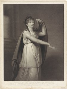 约翰娜-科妮莉亚-齐塞尼斯-瓦蒂埃肖像
Ziesenis geb. Wattier, in the Character of Epicharis（标题在实物上）