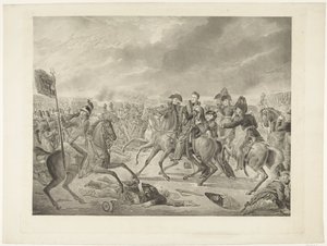 1815 年滑铁卢战役中的奥兰治亲王
