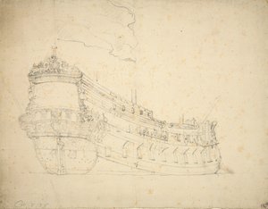 Wakende Boei "肖像，约 1664 年（胶印）