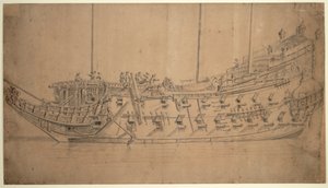 汉尼拔号 "肖像，约 1659 年（素描）