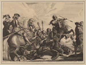 猎狼 作者 彼得·保罗·鲁本斯爵士之后的威廉·范德莱乌