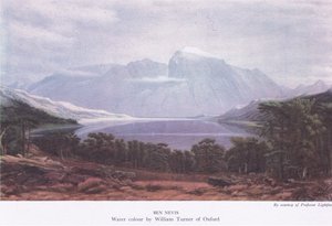 Ben Nevis, from British Adventure published by Collins 作者 约瑟夫·马洛德·威廉·特纳