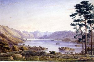 因弗内斯郡加里湖(Loch Garry) 作者 约瑟夫·马洛德·威廉·特纳