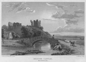 Brough Castle, Westmoreland (engraving) 作者 威廉（继）韦斯托尔