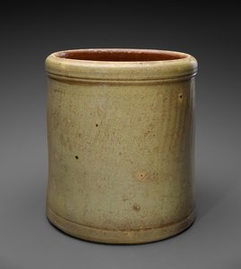 缸c。 1880-1905年（盐釉陶土） 作者 威廉·桑格（attr.to）