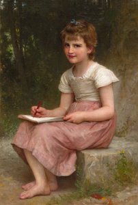 《呼唤》，1896年。 作者 威廉·阿道夫·布格罗