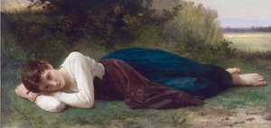 Le repos》，威廉-阿道夫-布格罗创作 作者 威廉·阿道夫·布格罗