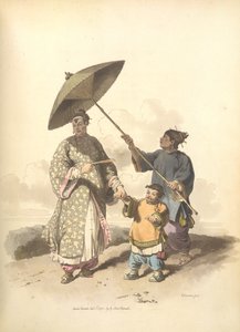 一位中国女士和她的儿子 作者 威廉·亚历山大