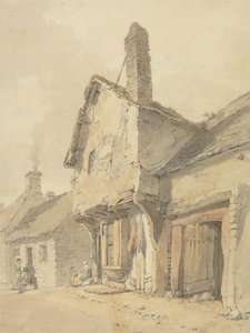 乡村街道，老小屋的人物