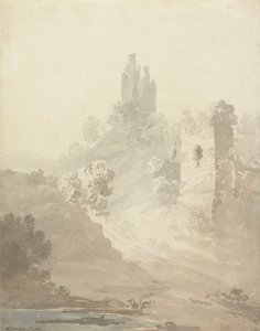 威格摩城堡，赫里福德郡 作者 威廉·亚历山大