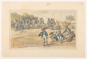 f.11 55 幅中国研究，选自马戛尔尼勋爵于 1792 年至 1794 年间出使中国期间绘制的 372 幅风景、海岸线、服饰和日常生活画册（纸面铅笔和水彩画） 作者 威廉·亚历山大